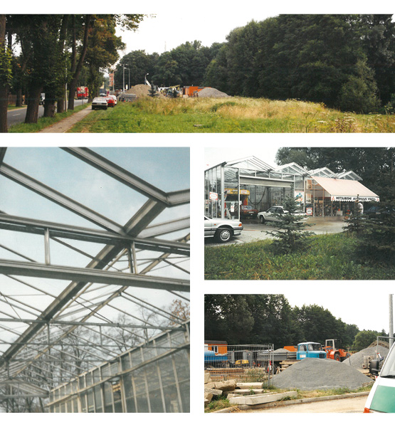 1990: Eröffnung der Voitel Waschanlage mit Ladengeschäft an der Hofer Landstraße in Plauen; 1991 Start als Mitsubishi-Vertragshändler (historische Fotos des Geländes und der Waschanlage)